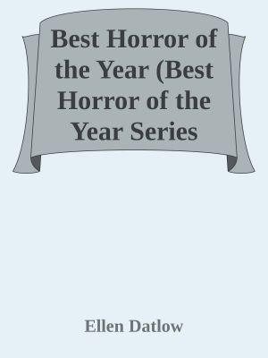 [The Best Horror of the Year 08] • Best Horror of the Year (Best Horror of the Year Series Book 8)